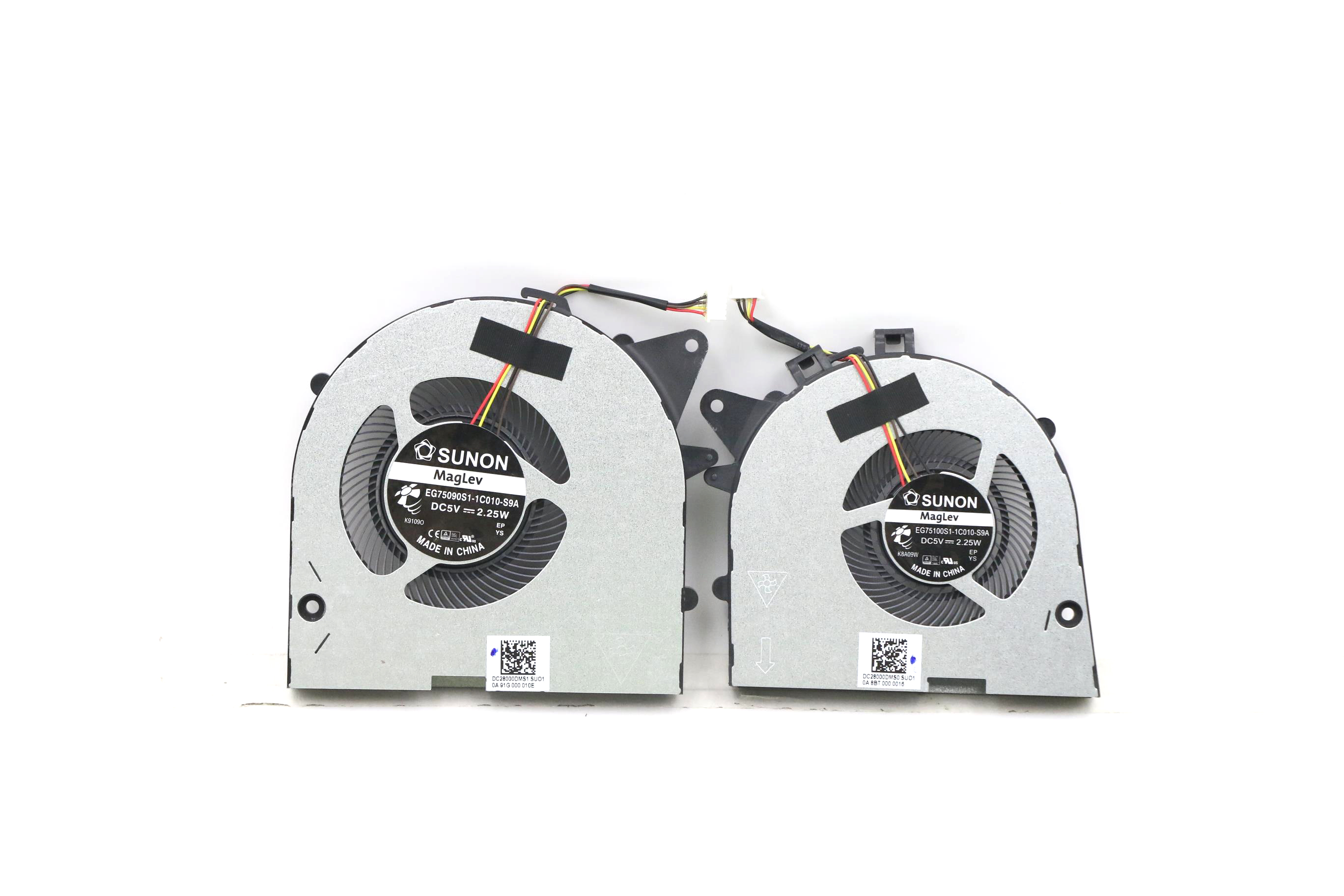 Set coolere Laptop, Legion Y545-PG0 Type 81T2, 5F10S56093, DC28000DMS0, DC28000DMS1, EG75100S1-1C010-S9A, EG75090S1-1C010-S9A