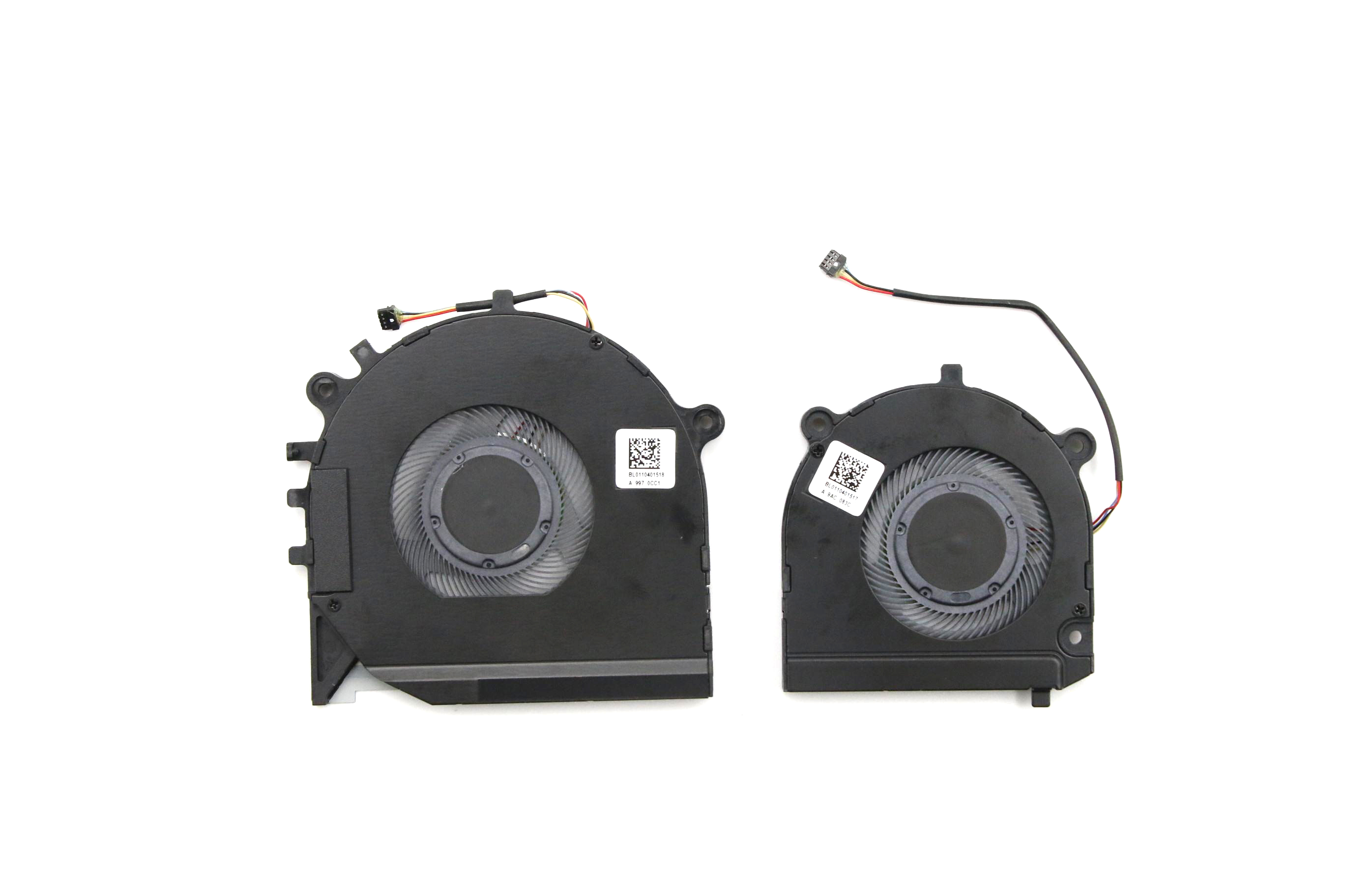 Set coolere Laptop, Lenovo, ThinkBook 14S-IWL Type 20RM, 5F10S13903, DFS5K12304363Q-FLDU, BL0110401350, DFS150305180T-FL05, BL0110401355, DC 5V 0.5A