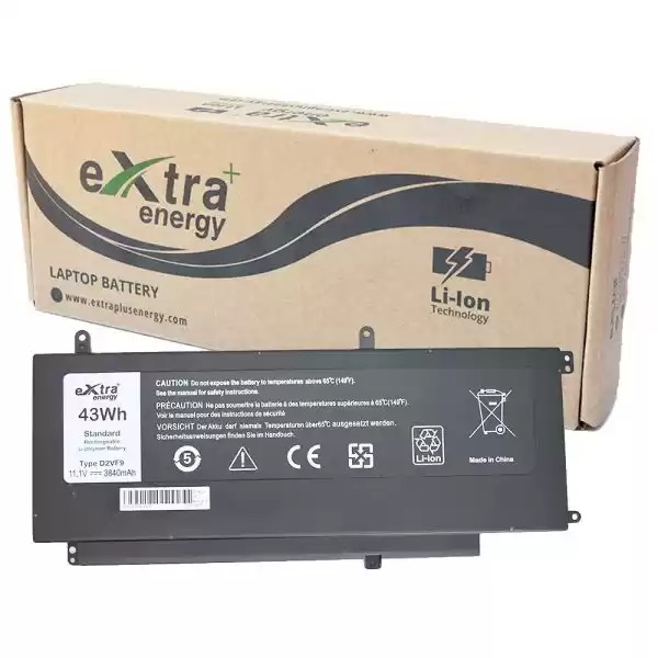 Baterie compatibila Laptop, Dell, PXR51, 0PXR51, 0YGR2V, YGR2V, D2VF9, 11.4V, 3840mAh, 43Wh