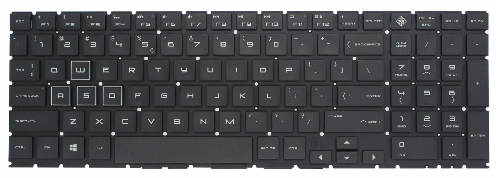 Tastatura Laptop, HP, Omen 15-DC, 15T-DC, TPN-Q211, iluminata, RGB, layout US