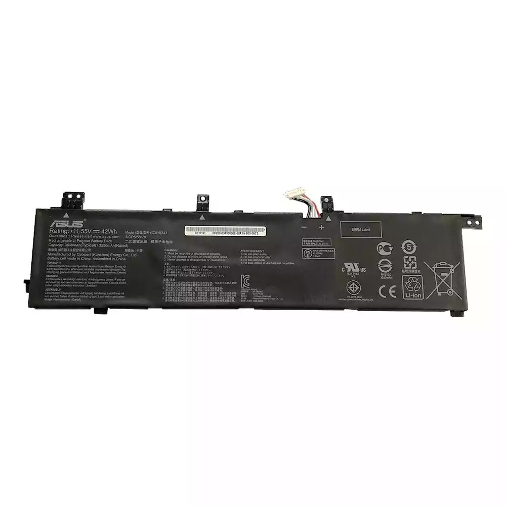 Baterie Laptop, Asus, VivoBook S14 S432F, S432FA, S432FL, 0B200-03430000, 3CIP5/58/78, C31N1843, 11.55V, 36040 mAh, 42Wh