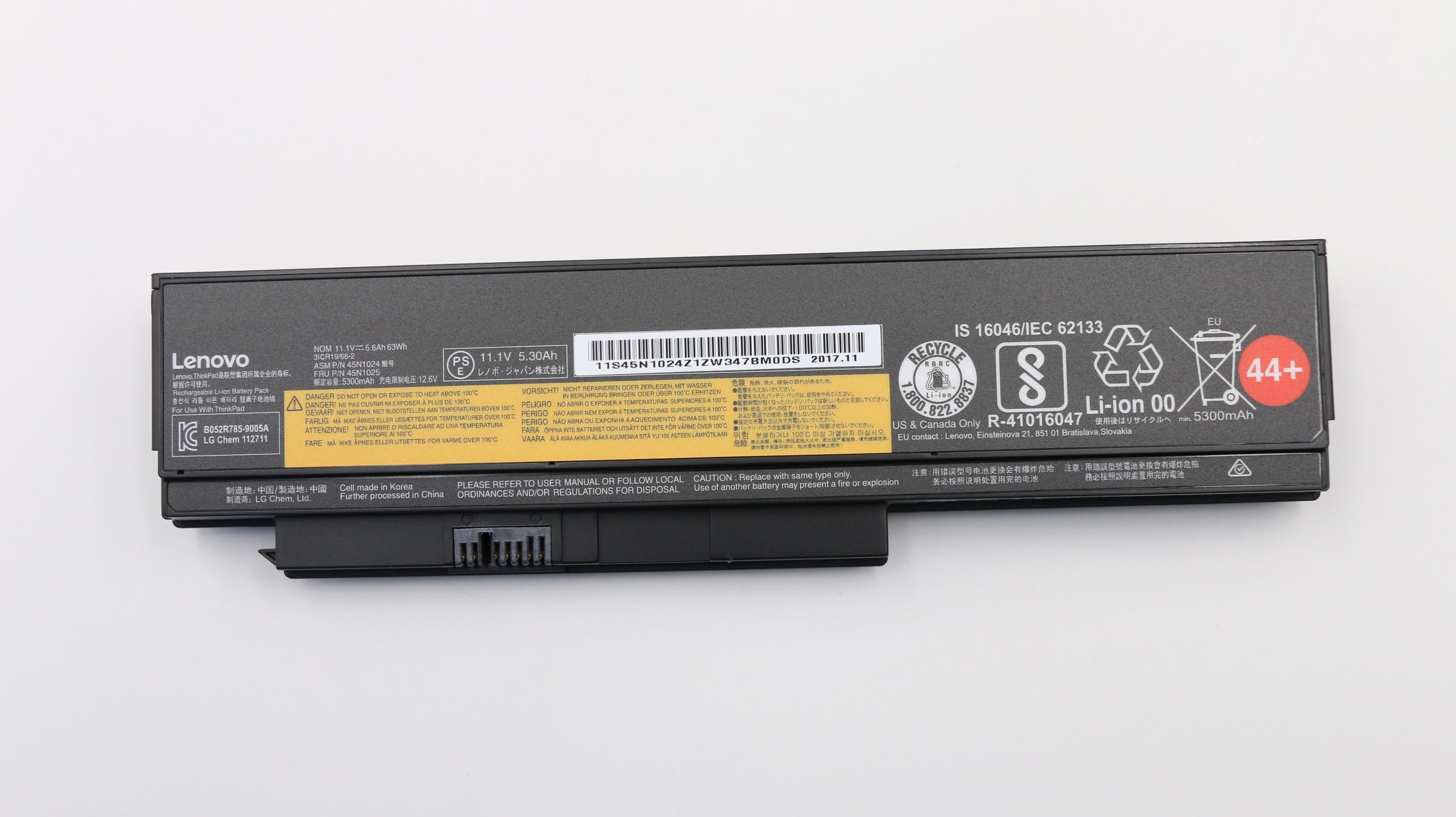 Baterie Laptop, Lenovo, ThinkPad X220i Type 4286, 4287, 4290, 45N1024, 45N1025, 44+, 11.1V 5.30Ah, 63Wh