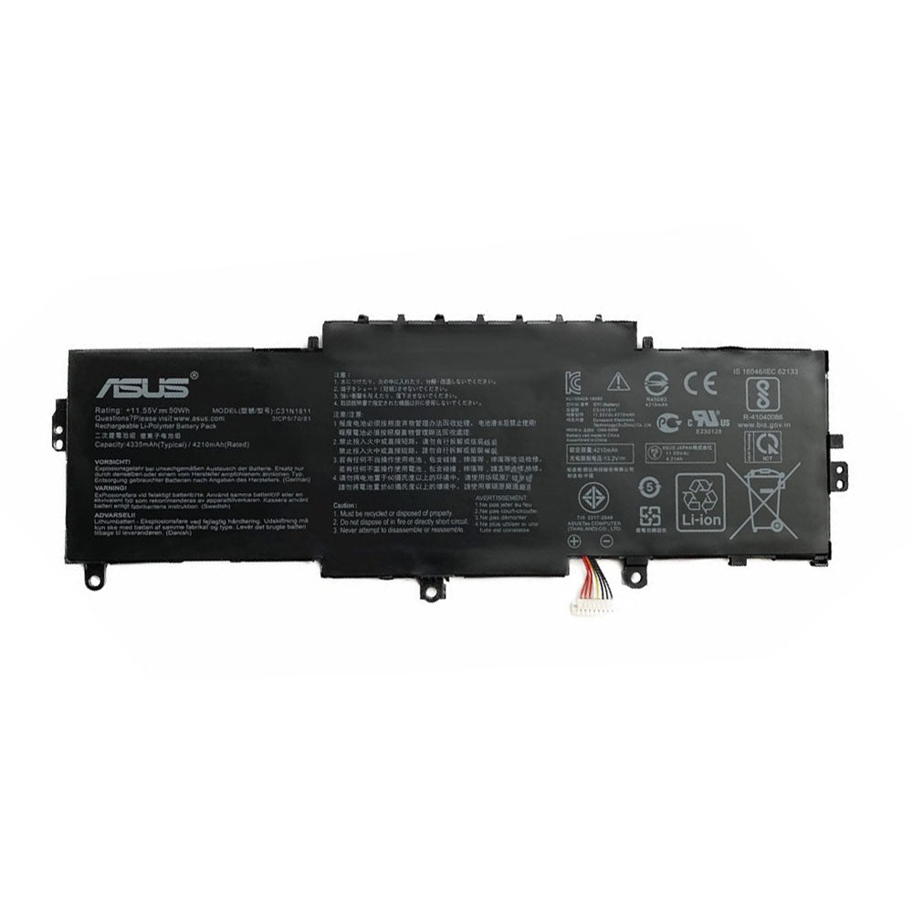 Baterie Laptop, Asus, ZenBook 14 RX433FA, BX433FN, 0B200-03080000, 3ICP5/70/81, C31N1810, C31N1811, C31N1811-3, 11.55V, 4335mAh, 50Wh