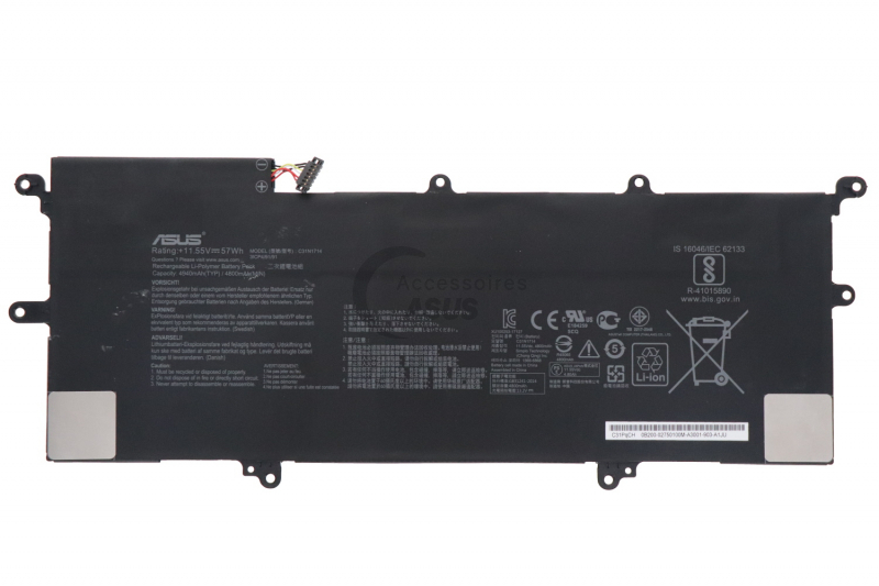 Baterie Laptop, Asus, ZenBook Flip 14 UX461, UX461U, UX461UA, UX461FN, 3ICP4/91/91, 0B200-02750100M, 0B200-02750000, C31PQCH, C31N1714, 11.55V, 4940mAh, 57Wh
