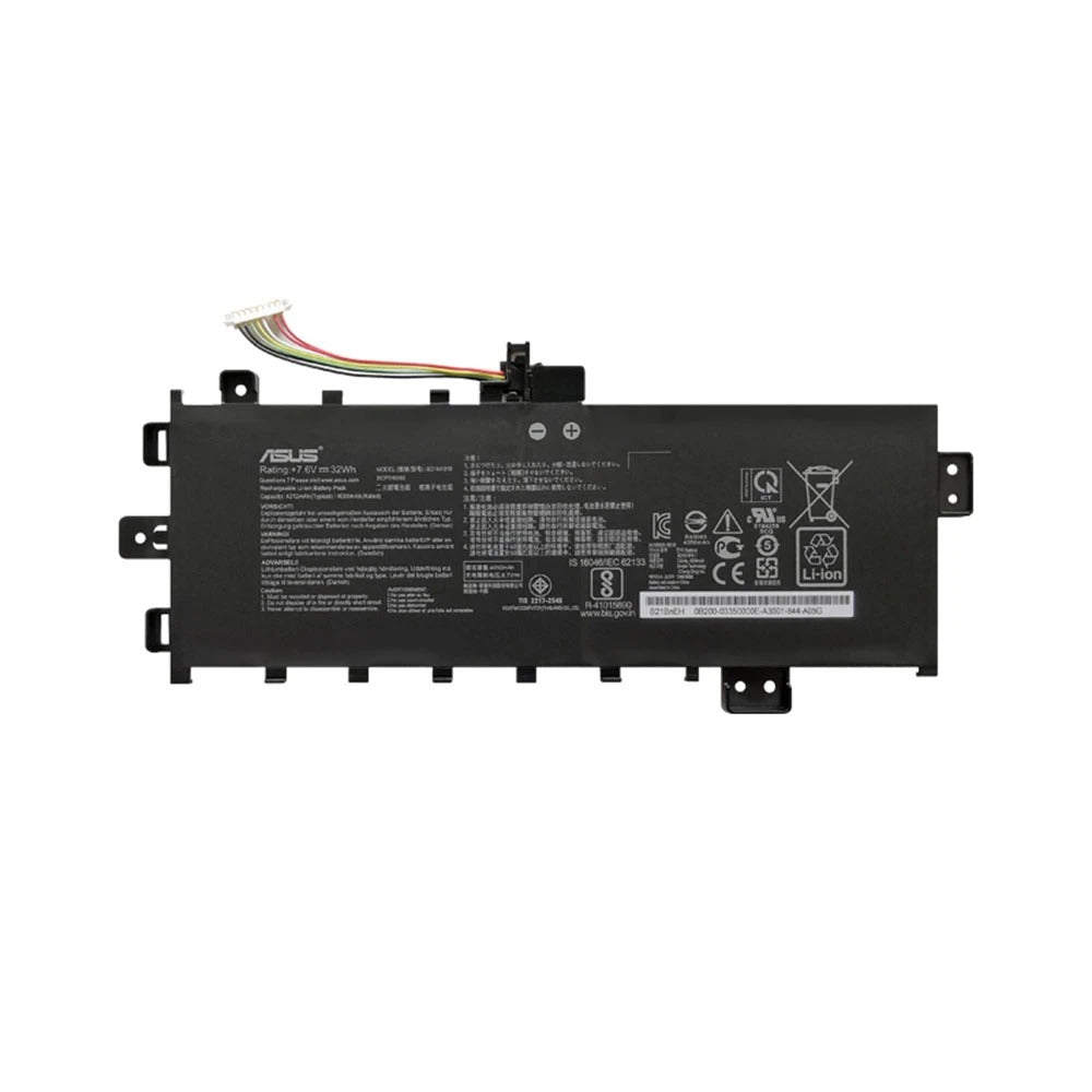 Baterie Laptop, Asus, VivoBook 17 R754E, R754EA, R754J, R754JA, 0B200-03350500, 2ICP6/61/80, B21N1818, 7.6V, 4050mAh, 32Wh