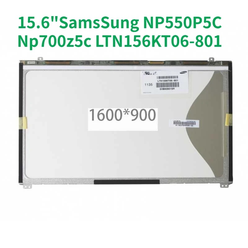 Display Laptop, Samsung NP550P5C, NP700Z5A, NP700Z5B, NP700Z5C, LTN156KT03, LTN156KT06-B01, LTN156KT06-X01, LTN156KT06-801, LTN156KT06-803, Rezolutie HD+ 1600x900, 40 pini