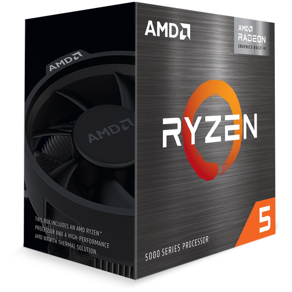 Procesor AMD Ryzen 5 5600G, 19MB, 3.9GHz, Socket AM4, Wraith Stealth