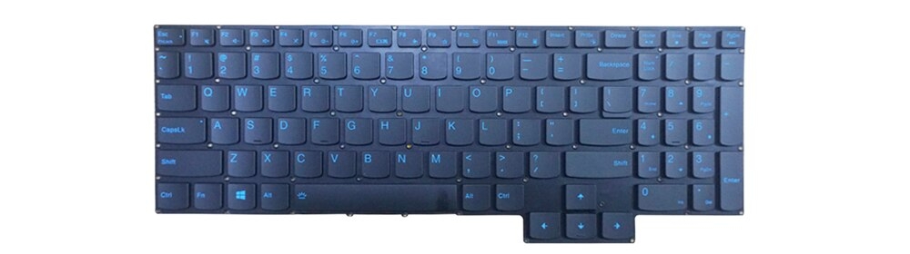 Tastatura Laptop, Lenovo, Legion 5-17ITH6H Type 82JM, iluminata, taste albastre, layout US