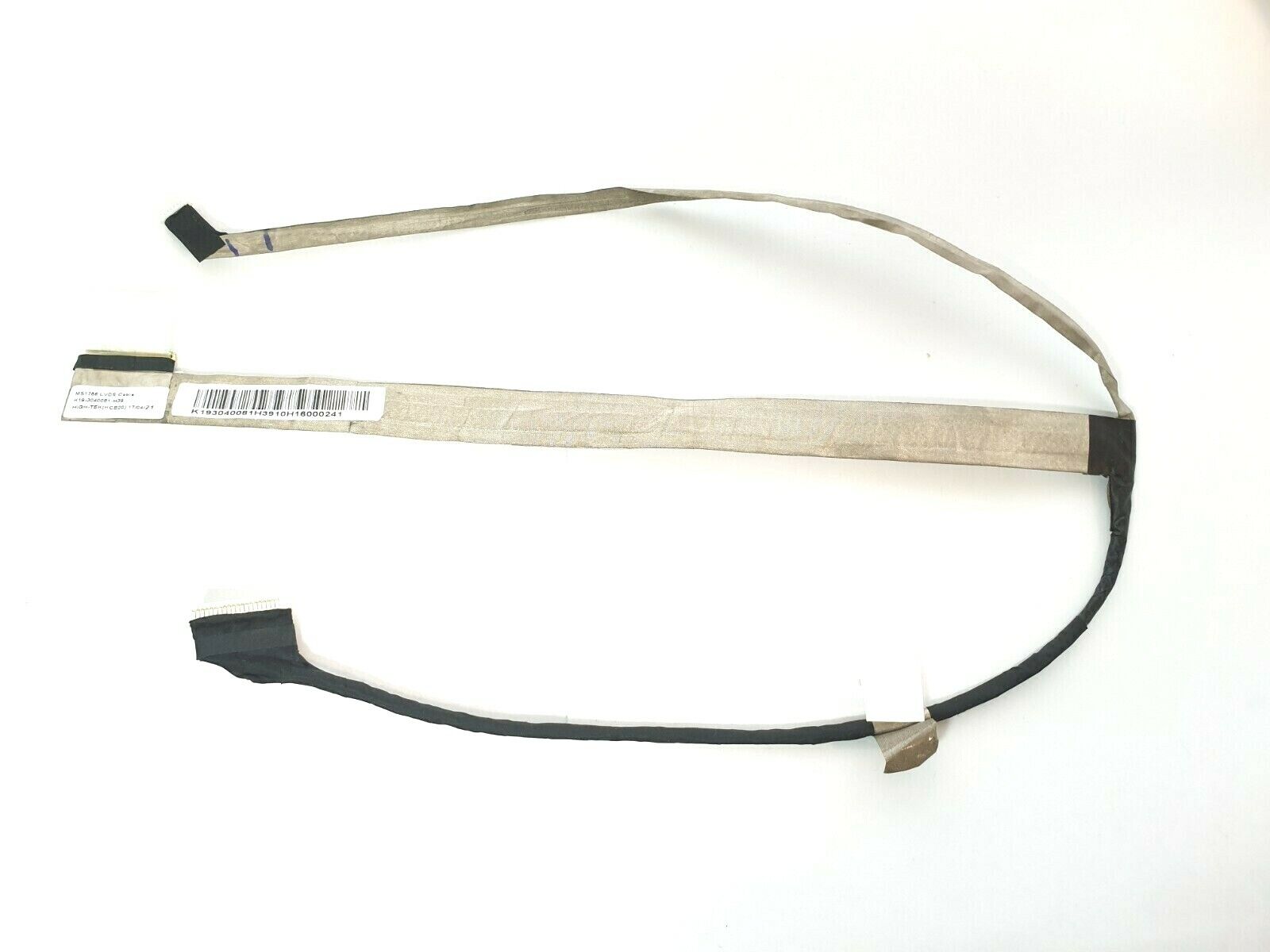 Cablu video LVDS Laptop, MSI, GE70, GP70, CR70, 2PE, MS-175A, MS-1756, MS-1757, MS-1758, MS-1759, K19-3040081-H39, MS1756 LVDS cable, non touch, 40 pini