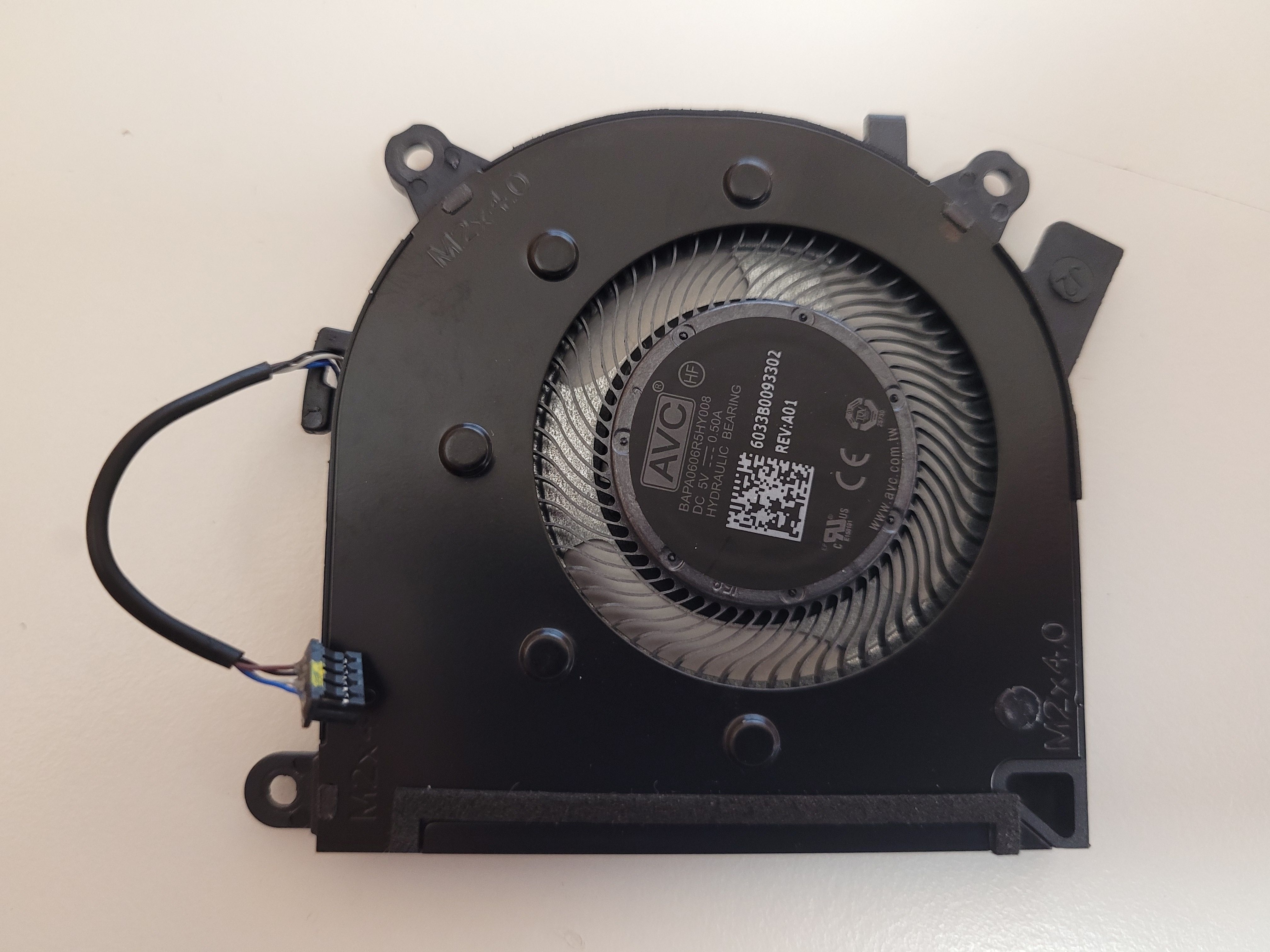 Cooler Laptop, HP, ProBook 470 G9, 6033B0092702, DFS5K1211426P, FNH8, 5V, 0.5A