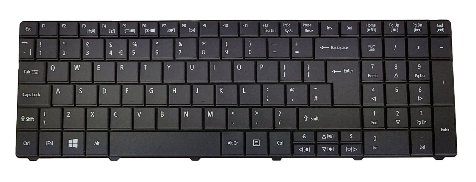 Tastatura Laptop, Acer, Aspire E1-732, E1-732G, E1-772, E1-772G, layout UK