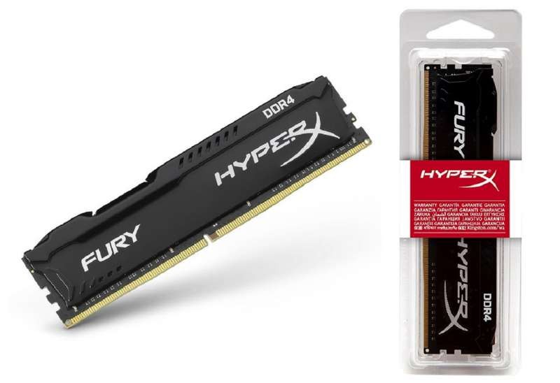 Memorie HyperX Fury Black 16GB, DDR4, 2666MHz, CL16, 1.2V