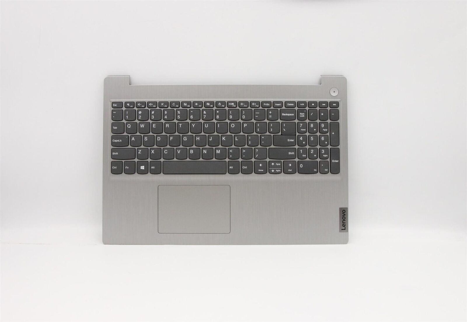 Carcasa superioara cu tastatura palmrest Laptop, Lenovo, IdeaPad 3-15ITL05 Type 81XB, argintie, layout US